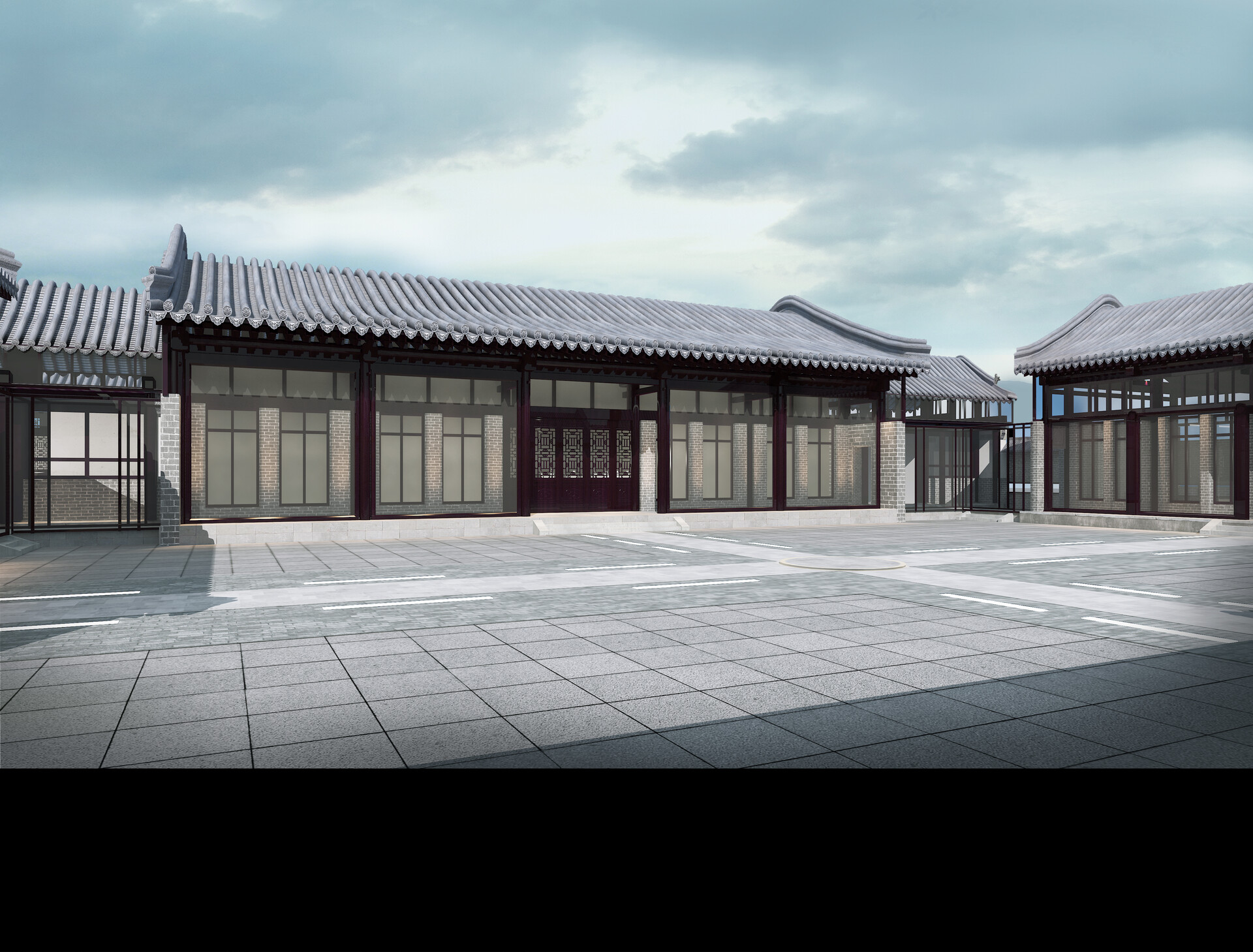 Graduation Design Project | Hotel & Restaurant in a Traditional Chinese Siheyuan — artwork 4
