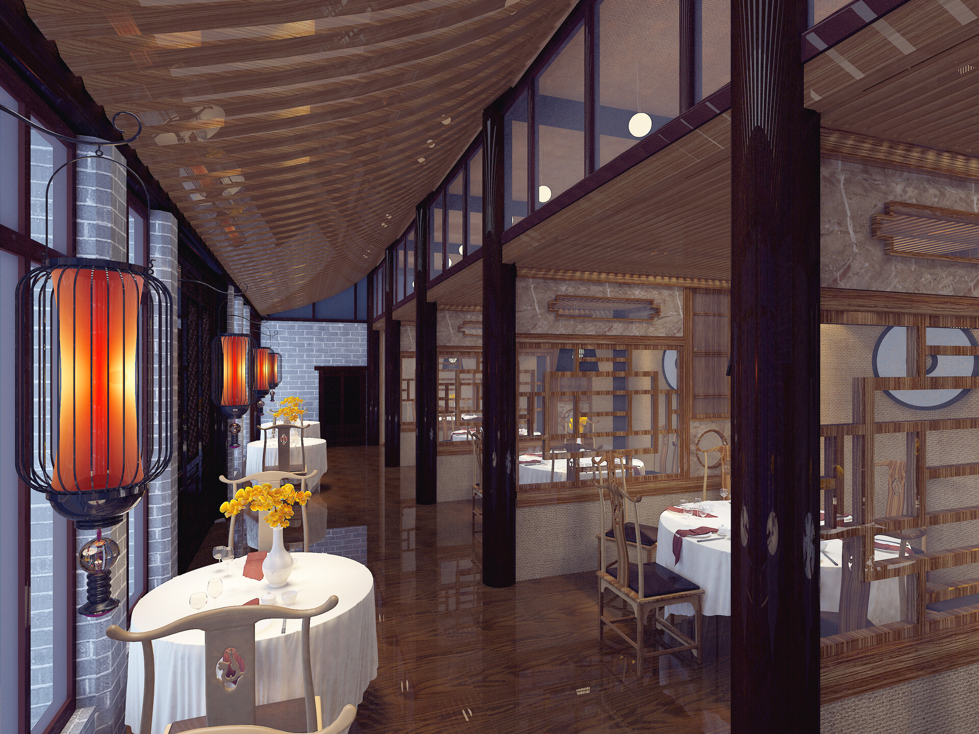 Graduation Design Project | Hotel & Restaurant in a Traditional Chinese Siheyuan — artwork 12