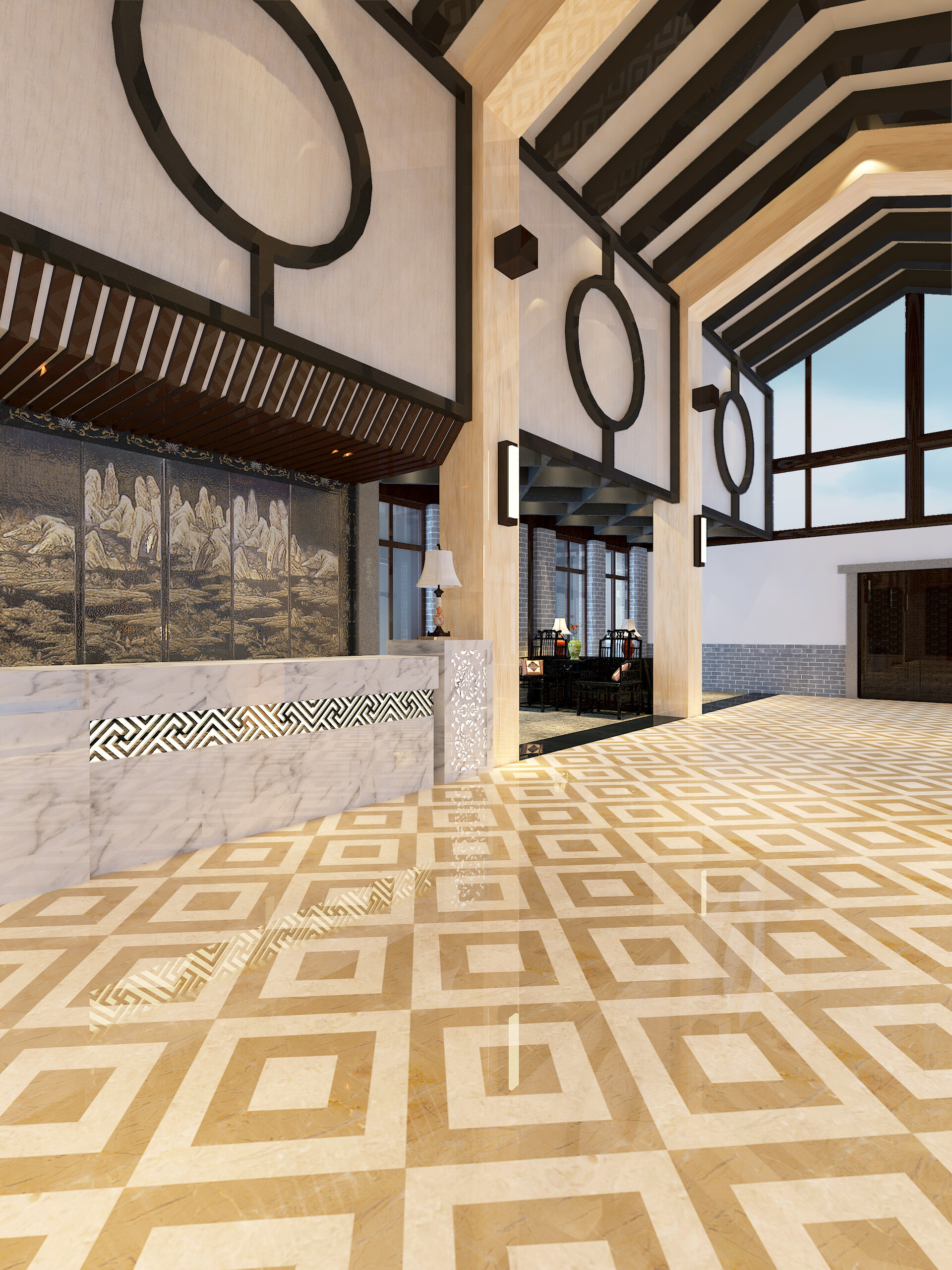 Graduation Design Project | Hotel & Restaurant in a Traditional Chinese Siheyuan — artwork 9
