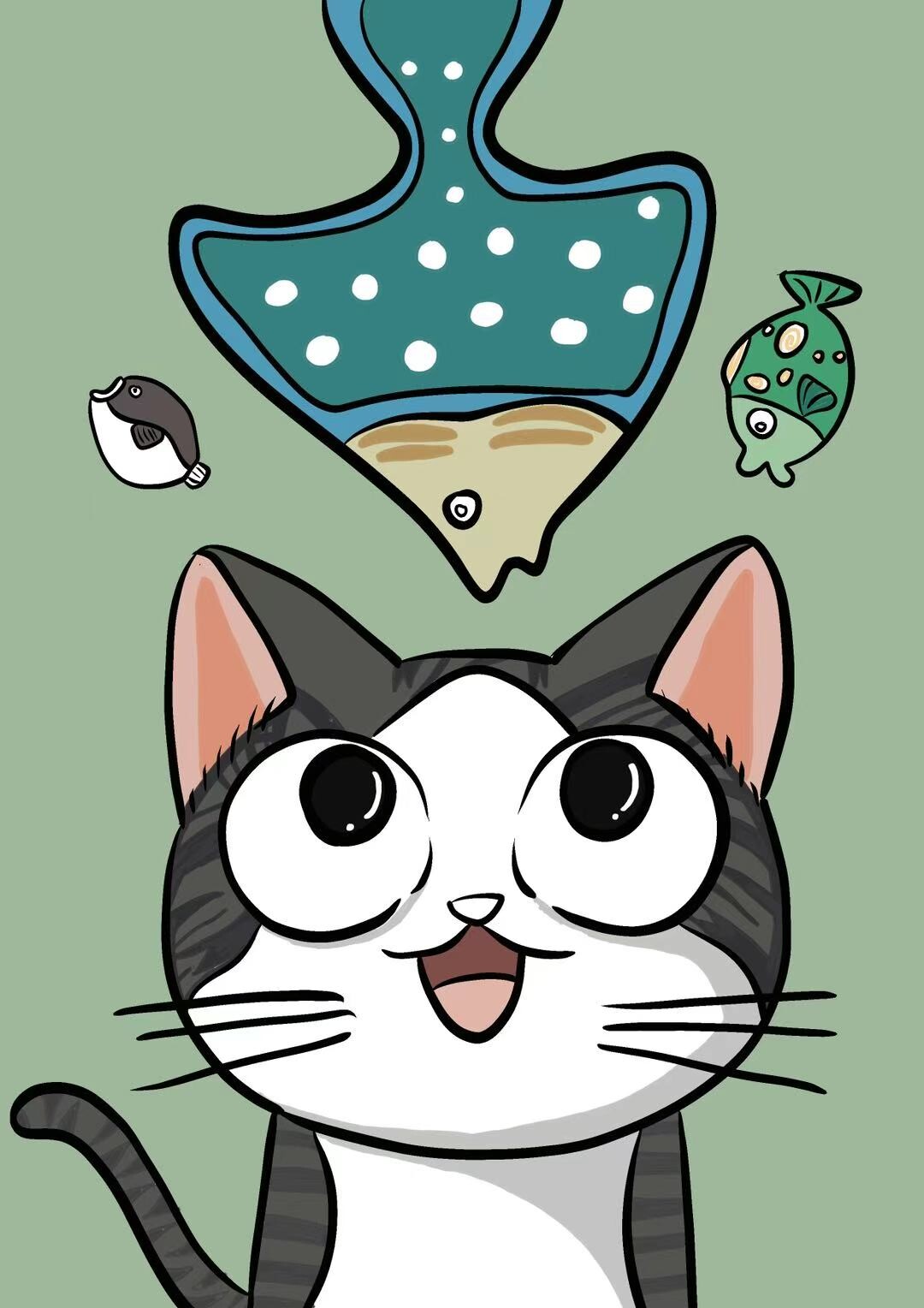 Children’s Art Teaching Samples | Procreate Demo Illustrations for Kids’ Art Classes — artwork 35