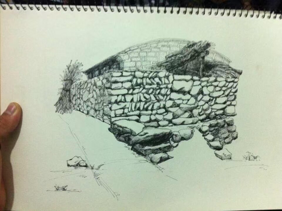 Traditional Drawing Collection | Ink Painting, Sketches & Pencil Portraits — artwork 6