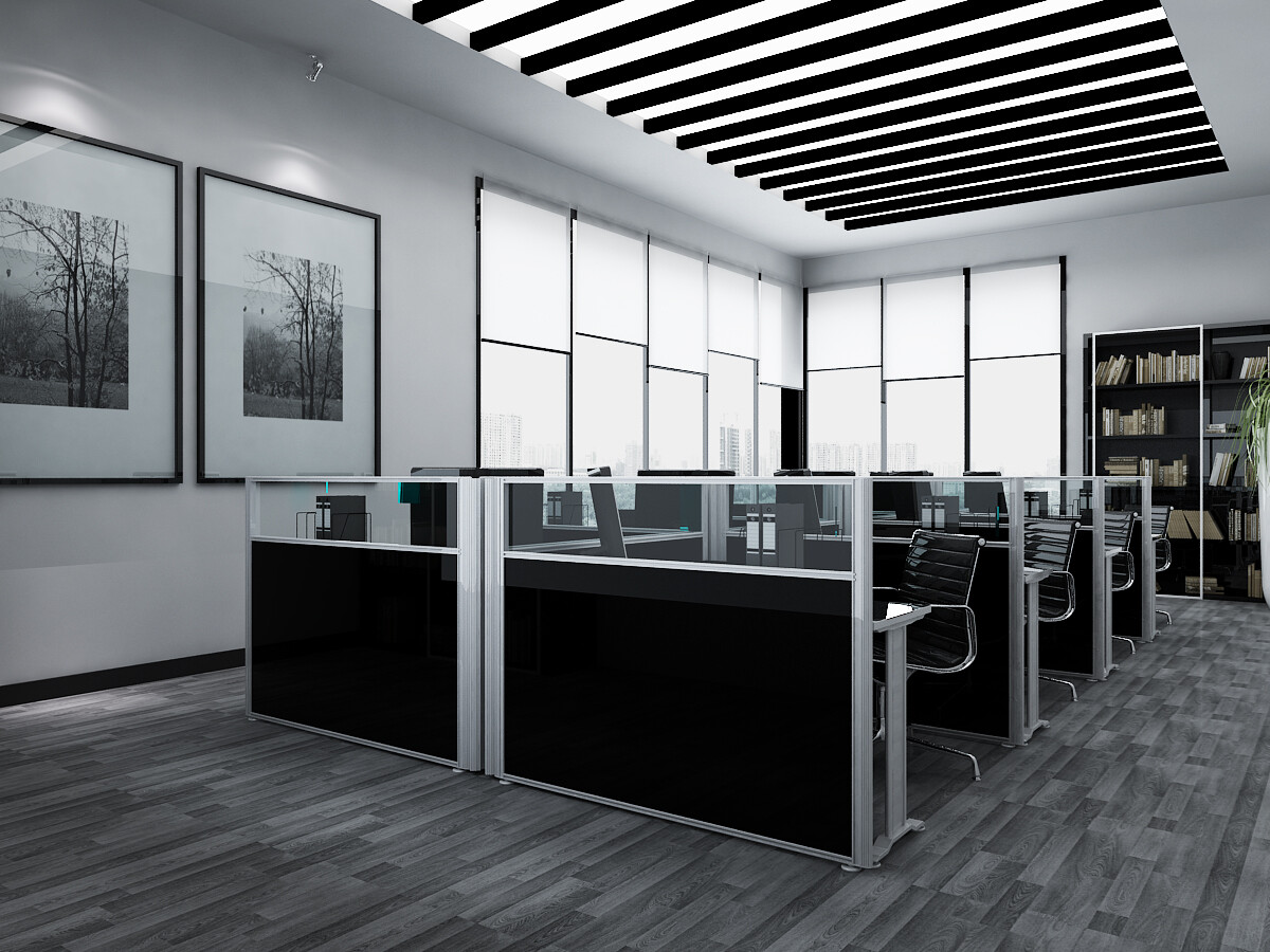 Modern Office Design | 3D Visualization Project — artwork 1