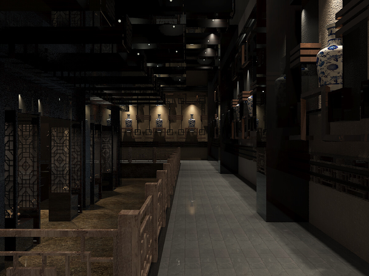 Chinese Typography Museum | 3D Architectural Visualization Project — artwork 2