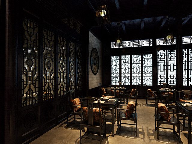 Traditional Chinese Restaurant Design | 3D Visualization Project — artwork 4
