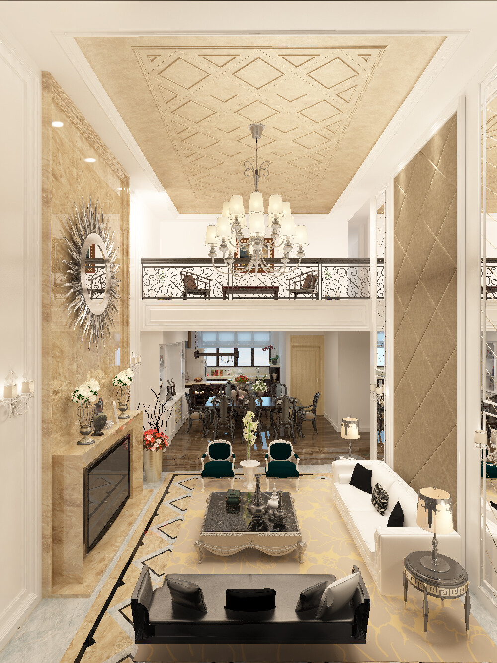 Villa Interior Design | 3D Visualization Project — artwork 1